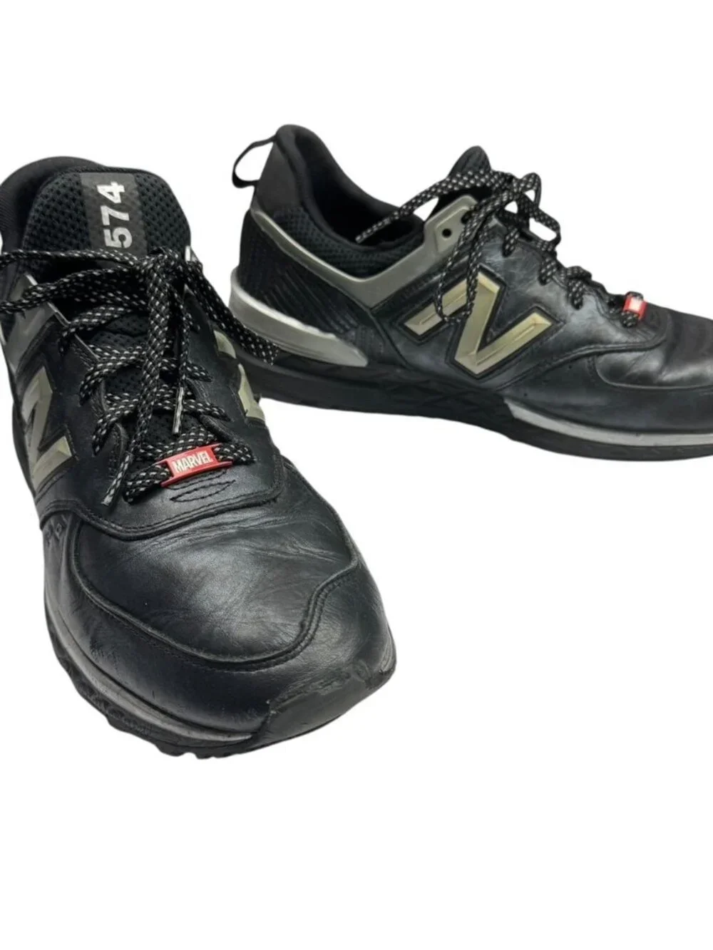 New Balance x Marvel Black Panther 574 Sneaker Shoes Black Mens Size 13